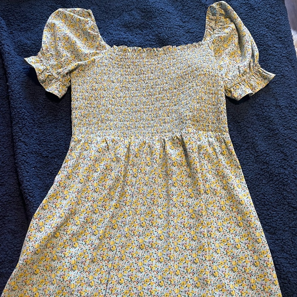 NORDSTROM RACK midi off the shoulder dress